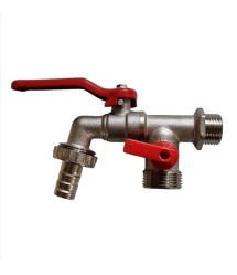 Kerticsap dupla kifolyóval 1/2˝-3/4˝-3/4˝ Kerticsap dupla kifolyóval 1/2˝-3/4˝-3/4˝