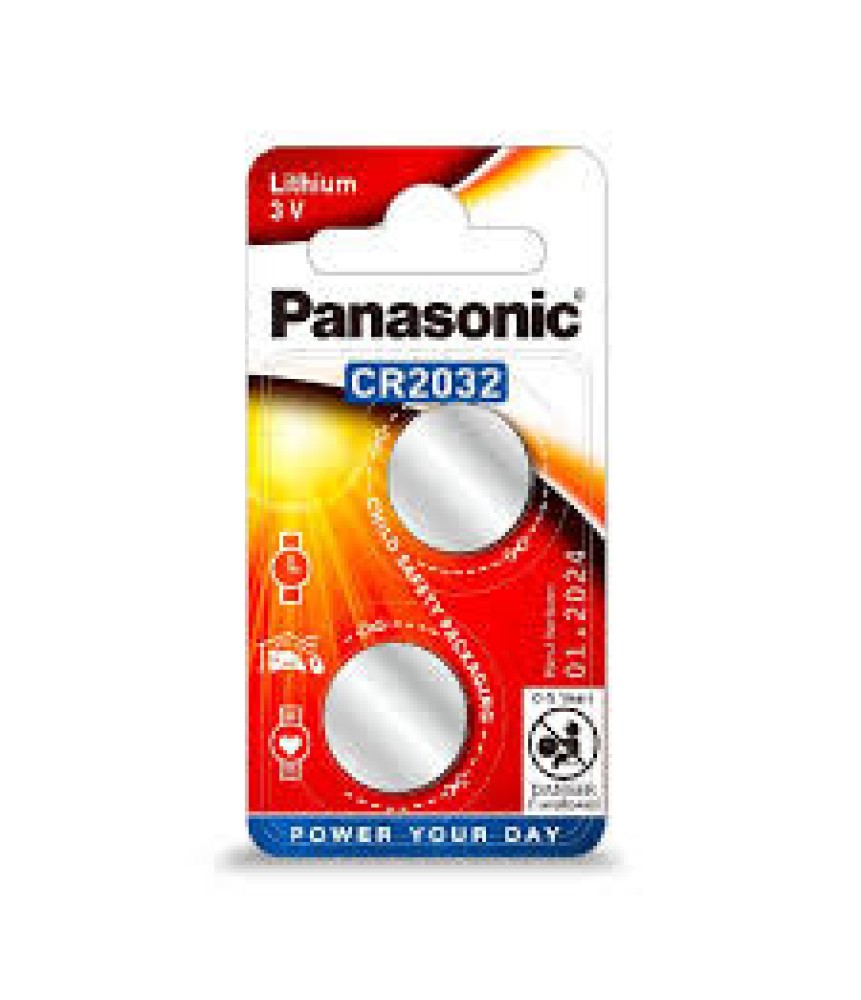 Elem CR2032 Panasonic gomb elem Elem CR2032 Panasonic gomb elem
