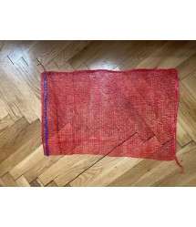 Zsák 40*60 piros szájbekötős dréher szövésű 15kg Zsák 40*60 piros szájbekötős dréher szövésű 15kg