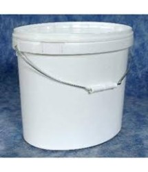 Savanyúságos vödör tetővel 18 liter műanyag fehér ovál Savanyúságos vödör tetővel 18 liter műanyag fehér ovál