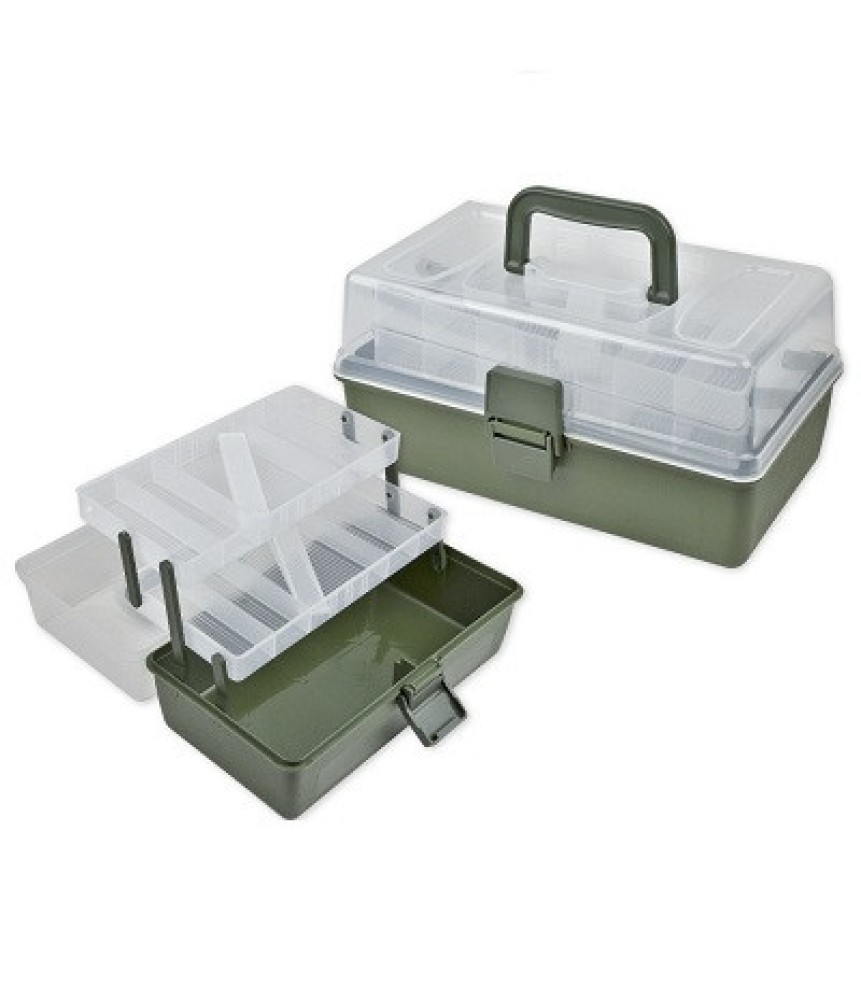 Carp Zoom Praktikus horgászláda tálcákkal, 29,4x18,7x15 cm (cz7467) Carp Zoom Praktikus horgászláda tálcákkal, 29,4x18,7x15 cm (cz7467)