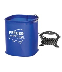 Carp ZoomFeeder Competition EVA vízmerítő vödör, 18x18x20 cm