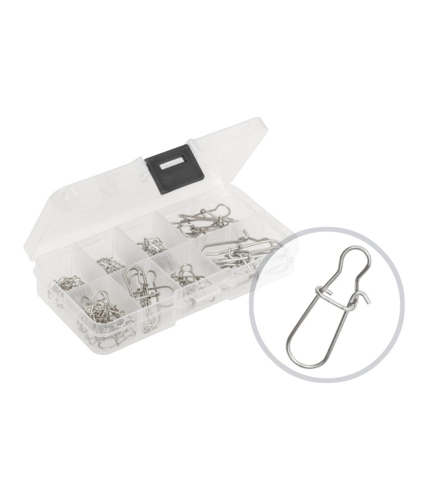 Carp Zoom Nice Snap kapocs szett, XXL, 50 db (cz1943) Carp Zoom Nice Snap kapocs szett, XXL, 50 db (cz1943)