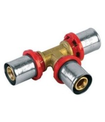 NTM press T idom szűkített 20x20x16 NTM press T idom szűkített 20x20x16