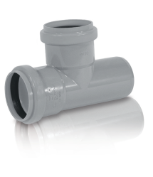 PVC lefolyó T idom 110/110*90°