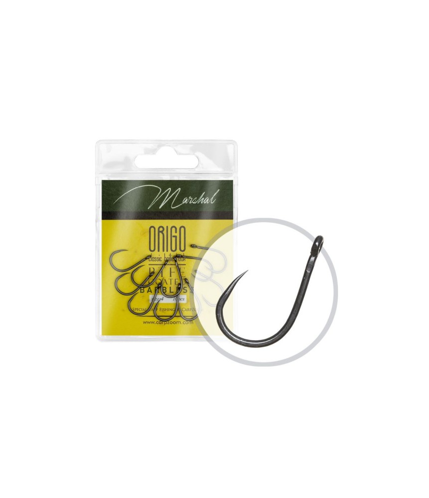 Carp Zoom Marshal Classic horog, szakáll nélküli, #4, 10 db (cz0565) Carp Zoom Marshal Classic horog, szakáll nélküli, #4, 10 db (cz0565)