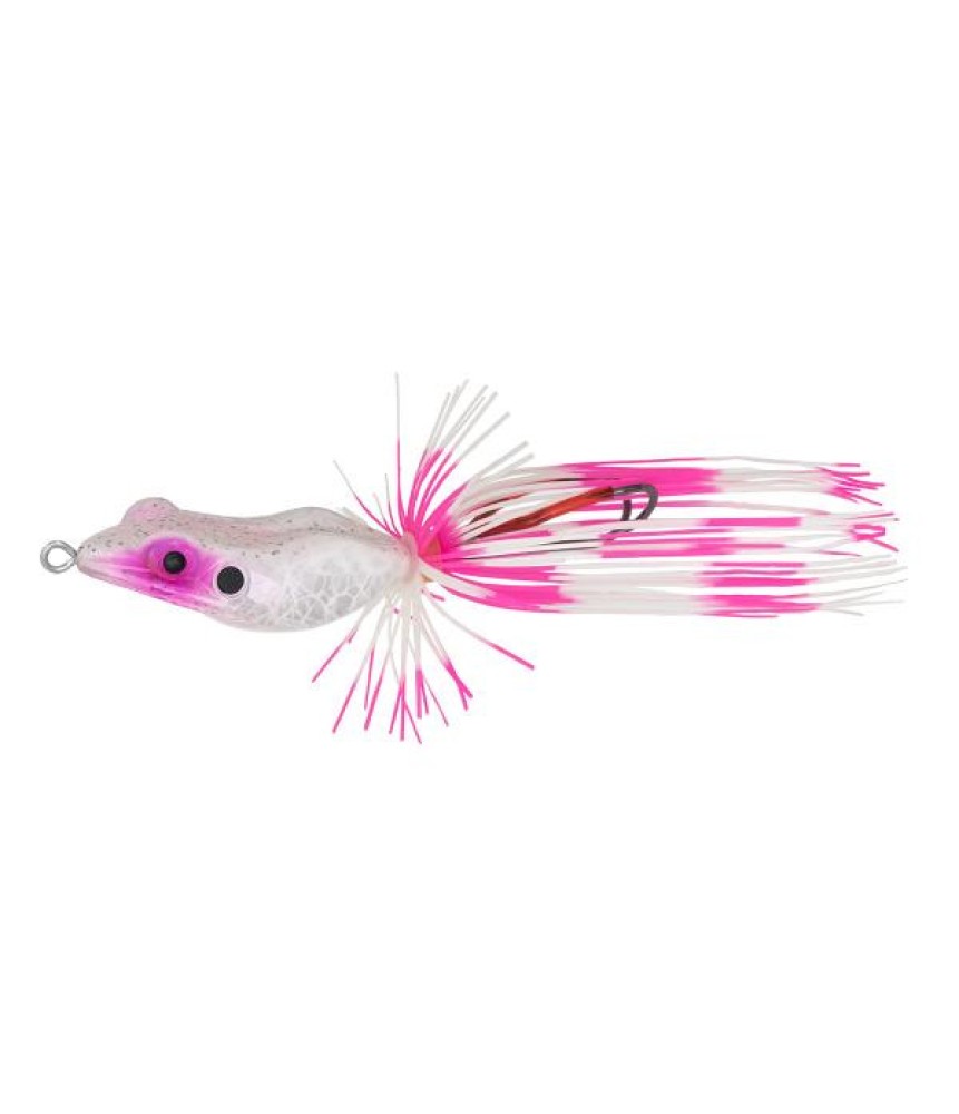 Carp Zoom Predator-Z Dancing Frog békautánzat, 5 cm, 13 g, fehér, rózsaszín (cz3351) Carp Zoom Predator-Z Dancing Frog békautánzat, 5 cm, 13 g, fehér, rózsaszín (cz3351)