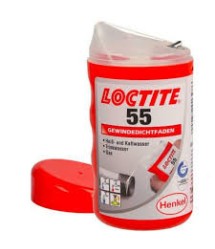 Teflonzsinór Loctite55 160m
