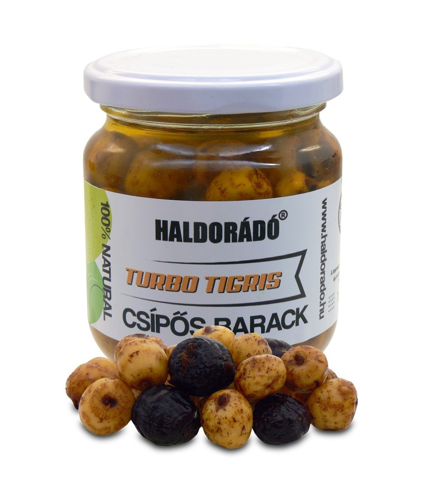 Haldorádó Turbo tigrismogyoró Csípős Barack 130g Haldorádó Turbo tigrismogyoró Csípős Barack 130g