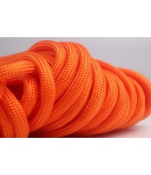 PA fonatolt (körszövött) kötél 5mm narancssárga