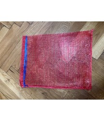 Zsák 32*42 piros dréher 5kg-os