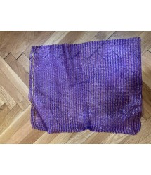 Zsák 40*60 lila Fényes 15kg szájbekötős