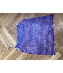 Zsák 33*47 lila 5kg-os szájbekötős 