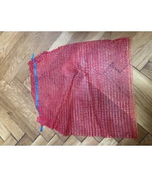 Zsák 33*43 piros szájbekötős 5kg-os