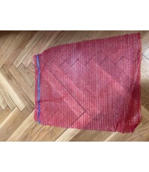 Zsák 40*60 piros szájbekötős 15kg