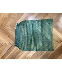 Zsák 40*60 sötétzöld szájbekötős 15kg