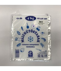 Mélyhűtős-tasak 4kg 30db-os