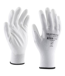 Kesztyű A120 fehér mártott 6-os