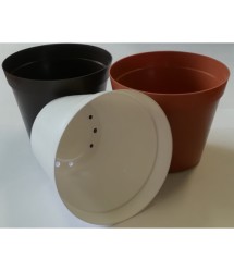 Virágcserép 22cm terrakotta