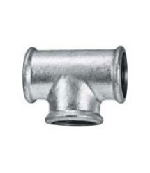 Horganyzott T idom 1˝ belső menettel Horganyzott T idom 1˝ belső menettel