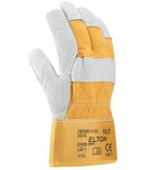 Kesztyű munkás ELTON-Hasított bőr