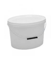Savanyúságos vödör tetővel 4 liter műanyag fehér ovál Savanyúságos vödör tetővel 4 liter műanyag fehér ovál