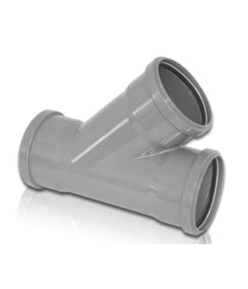 PVC lefolyó ág 110/110*45° PVC lefolyó ág 110/110*45°