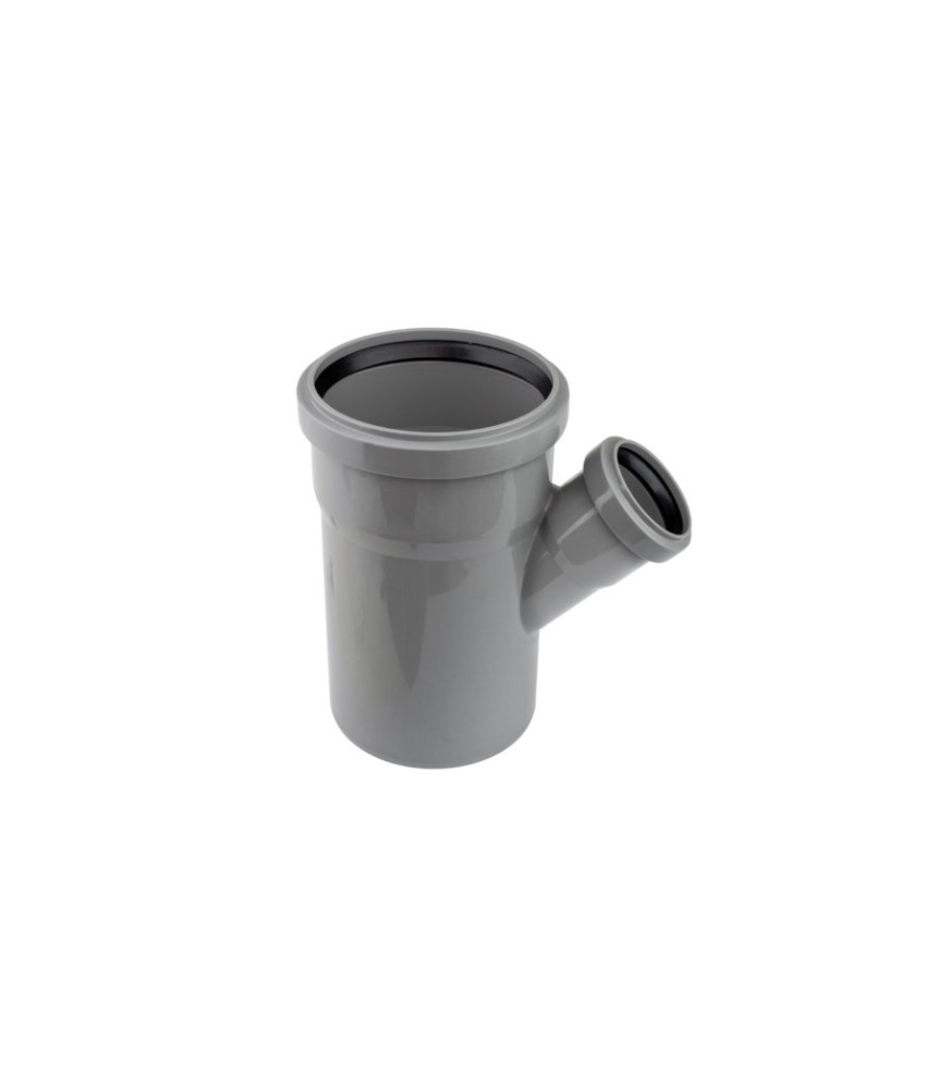 PVC lefolyó ág 110/63*45° PVC lefolyó ág 110/63*45°