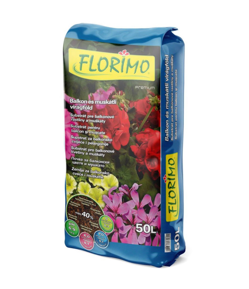 Virágföld Florimo Muskátli 50L Virágföld Florimo Muskátli 50L