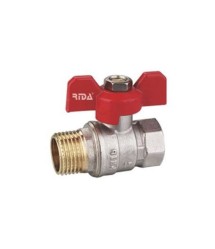 Víz golyóscsap 1˝ KB import