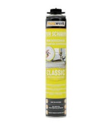 Maxwerk PUR hab 750ml alacsony tágulású pisztolyos/kézi Maxwerk PUR hab 750ml alacsony tágulású pisztolyos/kézi