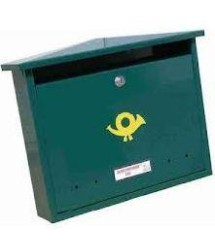 Postaláda Alpesi zöld 380x310 