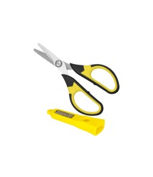 Multi olló tokkal és horogélezővel, 13 cm