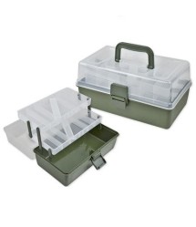 Carp Zoom Praktikus horgászláda tálcákkal, 29,4x18,7x15 cm (cz7467)