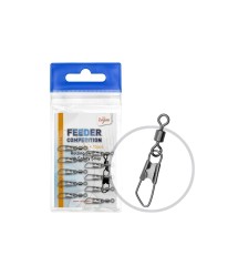 Carp Zoom Feeder Competition Feeder forgókapocs, #8, 10 db (cz0749)