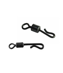 Carp Zoom Bojlis gyorskapocs, #4, matt fekete, 10 db (cz2004)