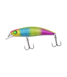 Carp Zoom Predator-Z Curve Minnow wobbler, 6 cm, 7,1 g, kék, zöld, rózsaszín, süllyedő (cz8325)
