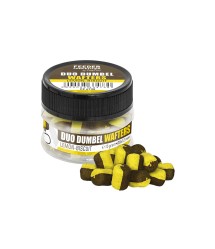 Carp Zoom Feeder Competition Duo Dumbel Wafters horogcsali, o8x12 mm, citrom, keksz, 15 g (cz4730)