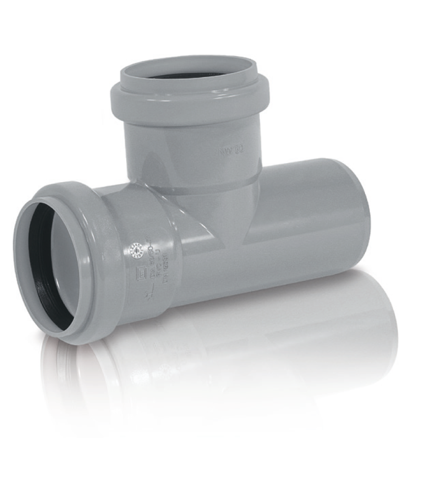 PVC lefolyó T idom 32/32*90° PVC lefolyó T idom 32/32*90°