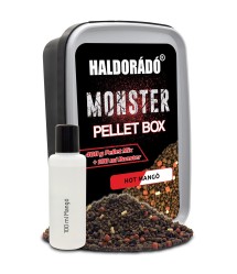 Haldorádó Monster Pellet Box Hot Mangó 400g+100ml Haldorádó Monster Pellet Box Hot Mangó 400g+100ml