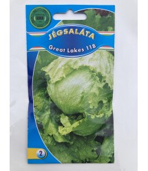 Great lakes 118 jégsaláta vetőmag, 3g Great lakes 118 jégsaláta vetőmag, 3g