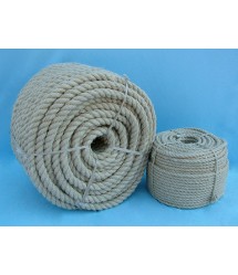 PP kötél (3 ágú, sodrott) 10mm natúr szín