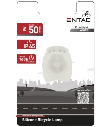 Entac Biciklilámpa 1 db Plasztik Fehér Entac Biciklilámpa 1 db Plasztik Fehér