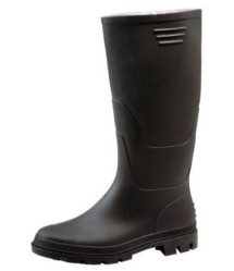 Magas szárú PVC csizma.