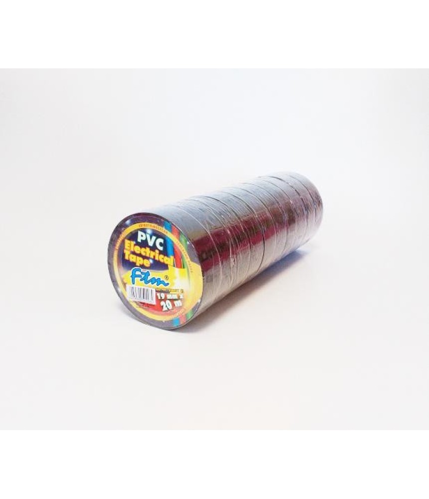 Szigetelő szalag 19mm*20m fekete Szigetelő szalag 19mm*20m fekete