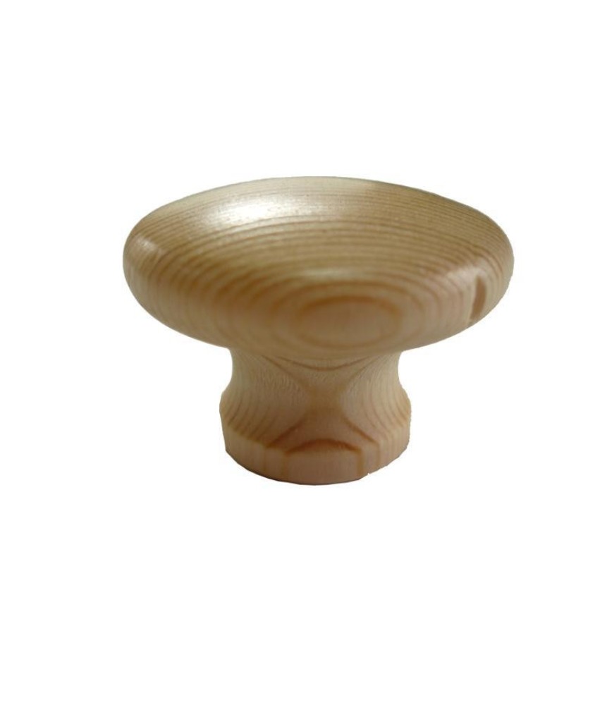 Bútorgomb fa 44mm K/17 fenyő