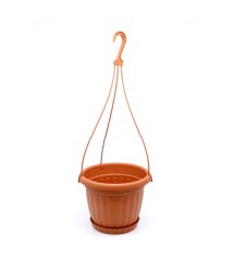 Akasztós kaspó 30 cm terrakotta