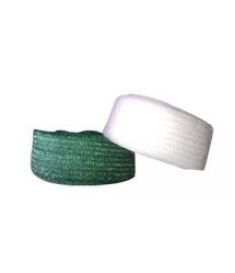 Raschel -tömlő 11cm fehér