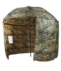 Carp Zoom Terepszínű sátras horgászernyő, o 250cm (cz5975)