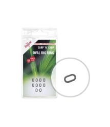 Carp Zoom Ovális előkegyűrű, 4,5 mm, 10 db (cz4434)